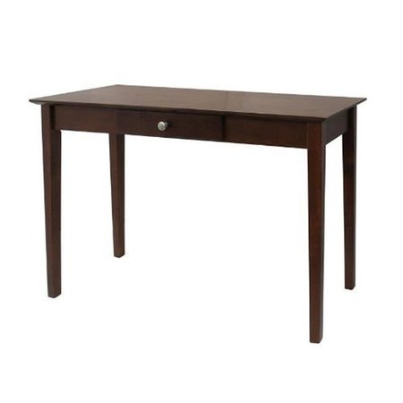 WINSOME Winsome 94844 Rochester Console Table with one Drawer Shaker- Antique Walnut 94844